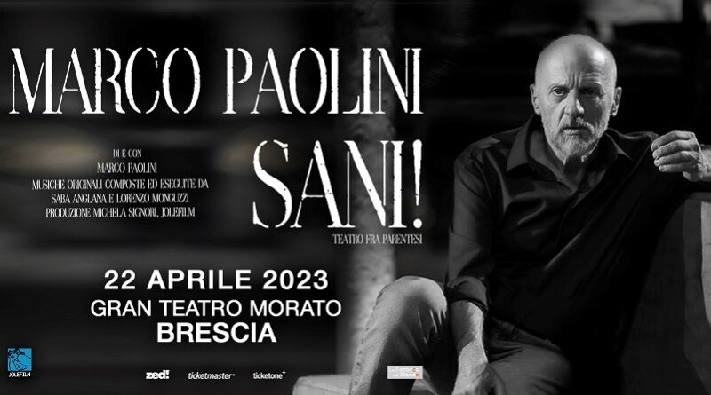 Al Gran Teatro Morato di Brescia arriva Marco Paolini