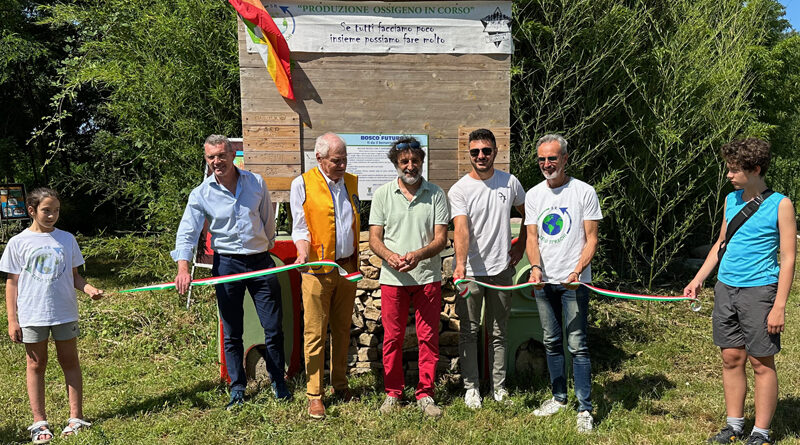 Inaugurato Bosco Futuro: una nuova area verde a disposizione della comunità