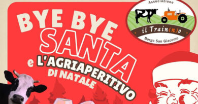 Bye bye Santa e l'agriaperitivo di Natale