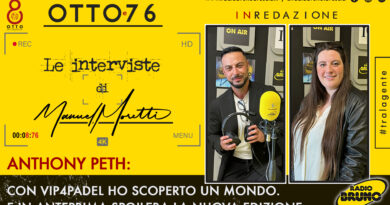 Anthony Peth: "Con Vip4Padel ho scoperto un nuovo mondo." E in anteprima spoilera la nuova edizione.