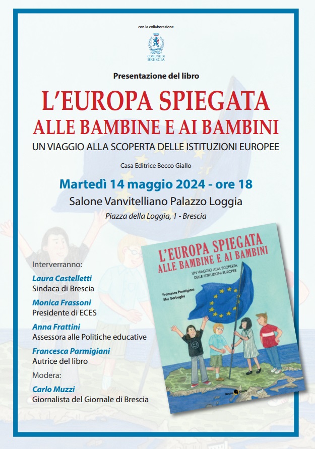 L'Europa spiegata alle bambine e ai bambini, nel Salone Vanvitelliano la presentazione del libro