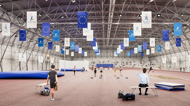 Iniziati i lavori per il nuovo polo dello sport a Brescia: la Cittadella della Ginnastica Artistica e l’impianto indoor di atletica leggera