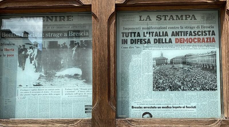 Memoria riflessa: un nuovo allestimento in ricordo della strage