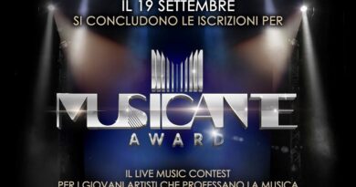 Musicante award: chiudono il 19 settembre le iscrizione per il Premio "Pino Daniele" il live contest in memoria dell'artista napoletano scomparso nel 2015