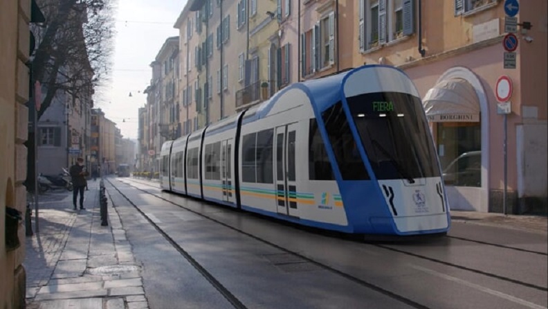 Brescia: indetta la gara d'appalto integrato per la realizzazione della linea tram Pendolina-Fiera