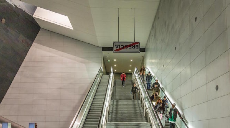 Brescia, metro sempre più sicura con telecamere a circuito chiuso che trasmettono le immagini live