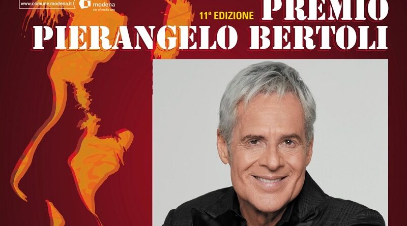 Premio Pierangelo Bertoli 2024 a Claudio Baglioni, la cerimonia di consegna si terrà l'8 novembre al Teatro Carani di Sassuolo