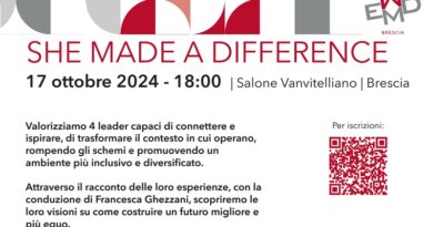 She Made a Difference 2024, EWMD Brescia: celebrazione del talento e dell'Impegno femminile