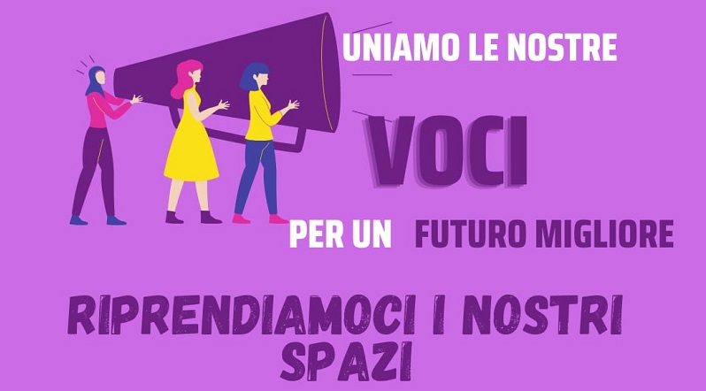 Casa delle donne, flashmob contro la violenza alle donne