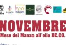 Novembre è il mese del mazo all’olio DE.CO.