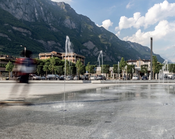 Dario Boardio Terme, Piazza Einaudi - (Foto: Youbuild)